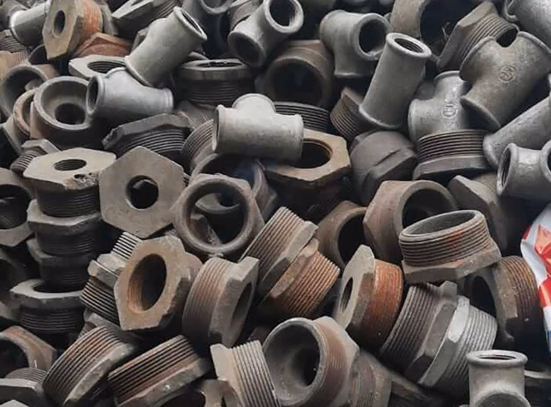 Döküm rakor ve somun parçaları - Bursa - Özari Hurda Metal